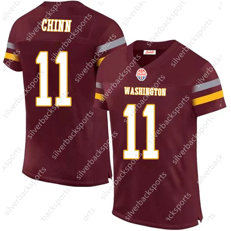2024 SHXINET Custom Football Jersey Jayden Daniels Terry McLaurin American Football Jerseys hombre/mujer/juventud