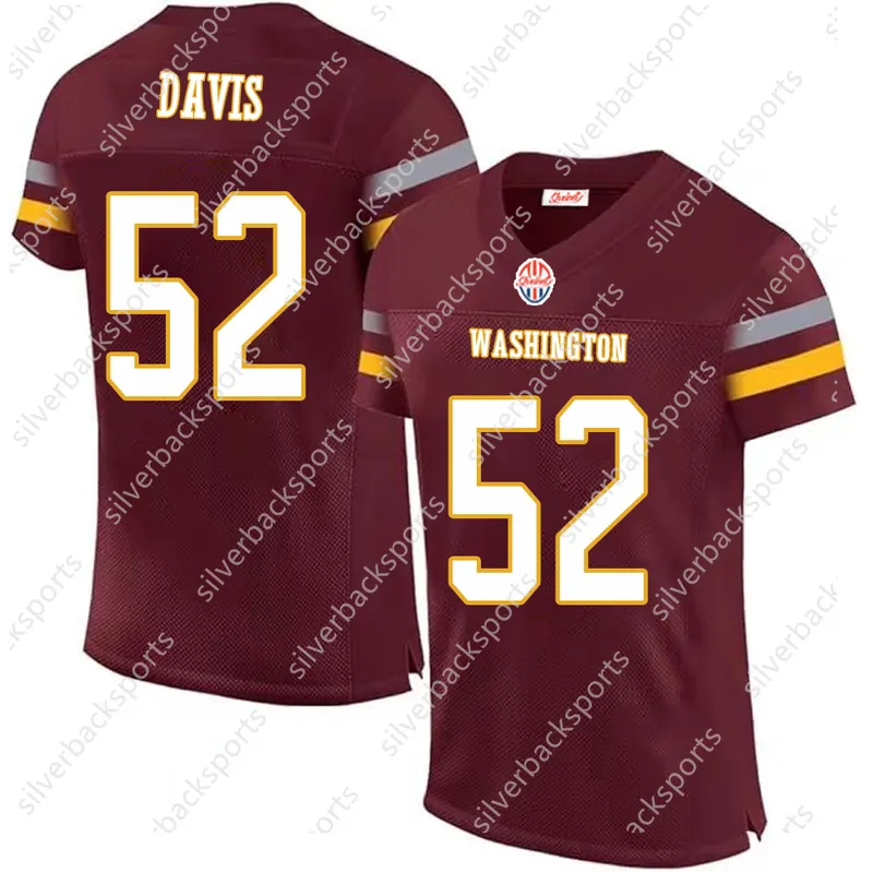 2024 SHXINET Custom Football Jersey Jayden Daniels Terry McLaurin American Football Jerseys hombre/mujer/juventud