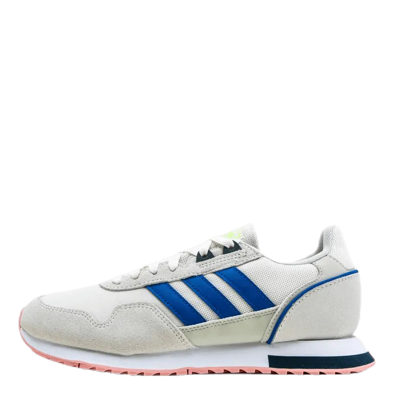 Adidas 8K 2020 Shoes Chalk White / Glow Blue / Orbit Grey