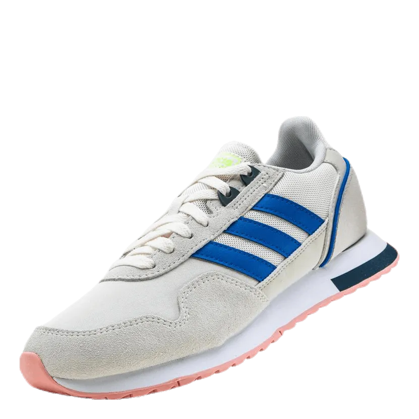 Adidas 8K 2020 Shoes Chalk White / Glow Blue / Orbit Grey