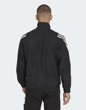 Adidas Sudadera Future Icons Woven 1/4 Zip 3 bandas