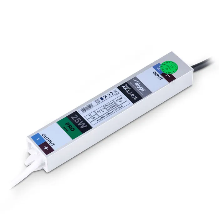 AKYGA AKL2025 12V / 2A, 25W IP67, CONMUTACIÓN DE ALIMENTACIÓN