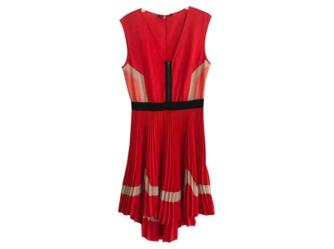 April May Vestido coral Negro 