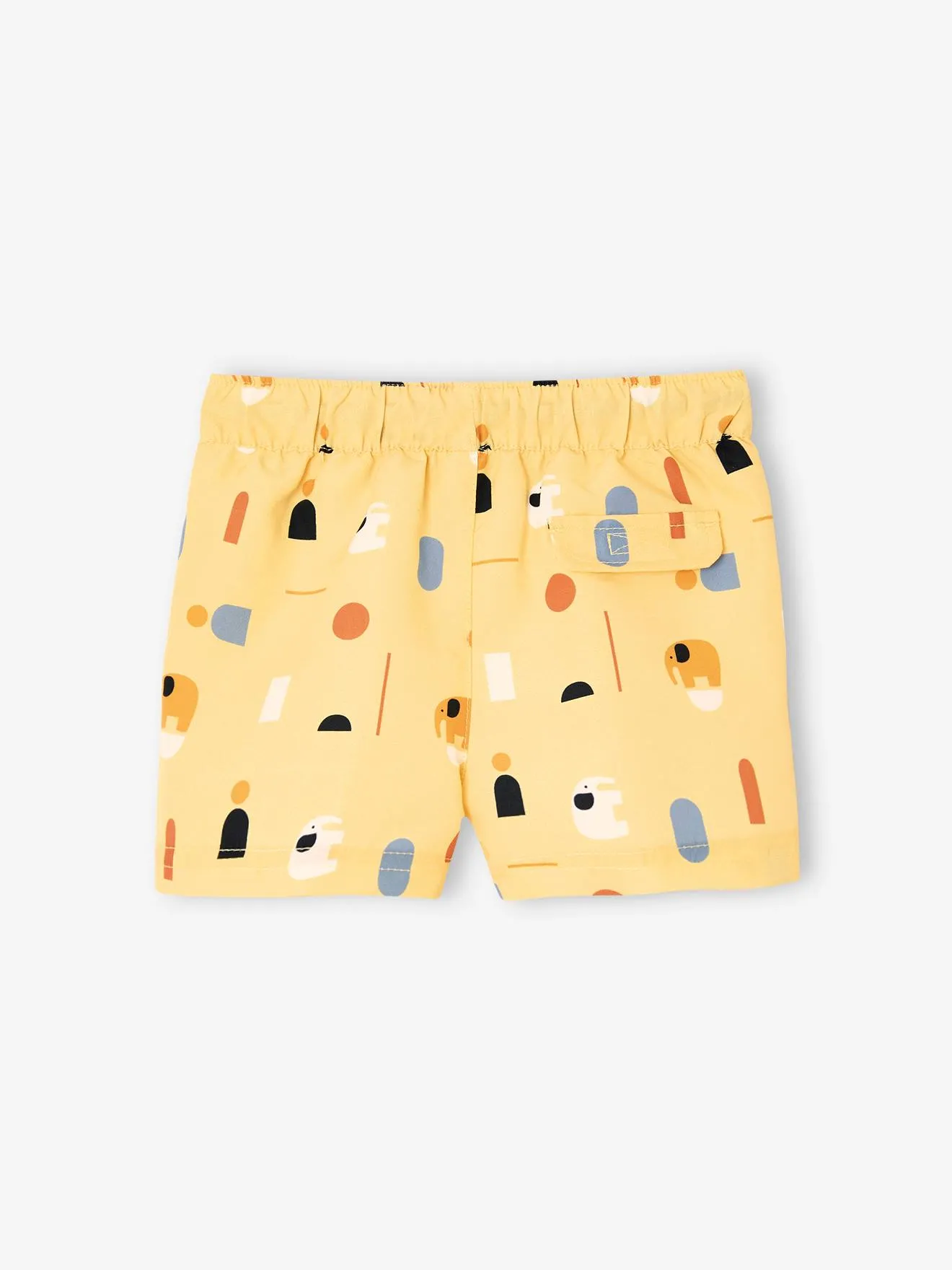 Bañador short estampado geométrico para bebé niño