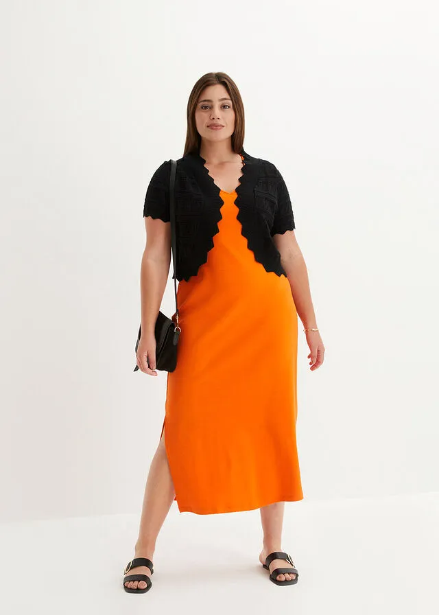 Bolero de punto Negro