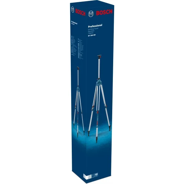 BOSCH  BT 300 HD  TRíPODE, 2950 MM, 5/8 PULGADAS