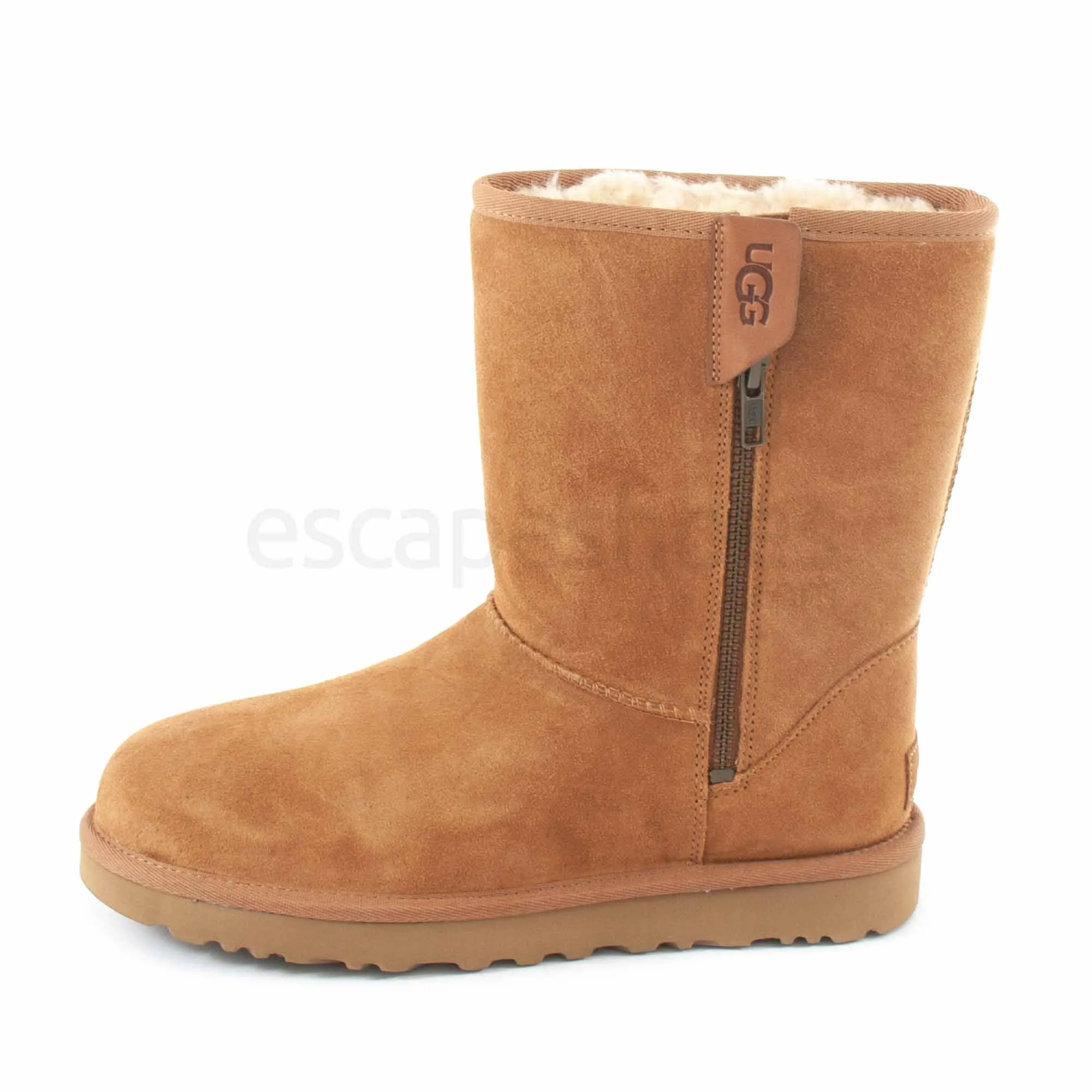 Botas UGG Classic Short Bailey Zip Chestnut 1144043