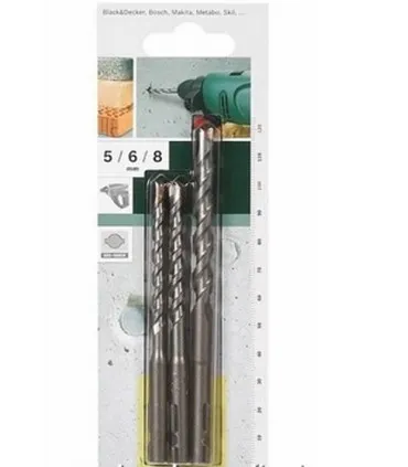 BROCA HORMIGON UNEO SET 3 PZS BOSCH 568MM 2609256908