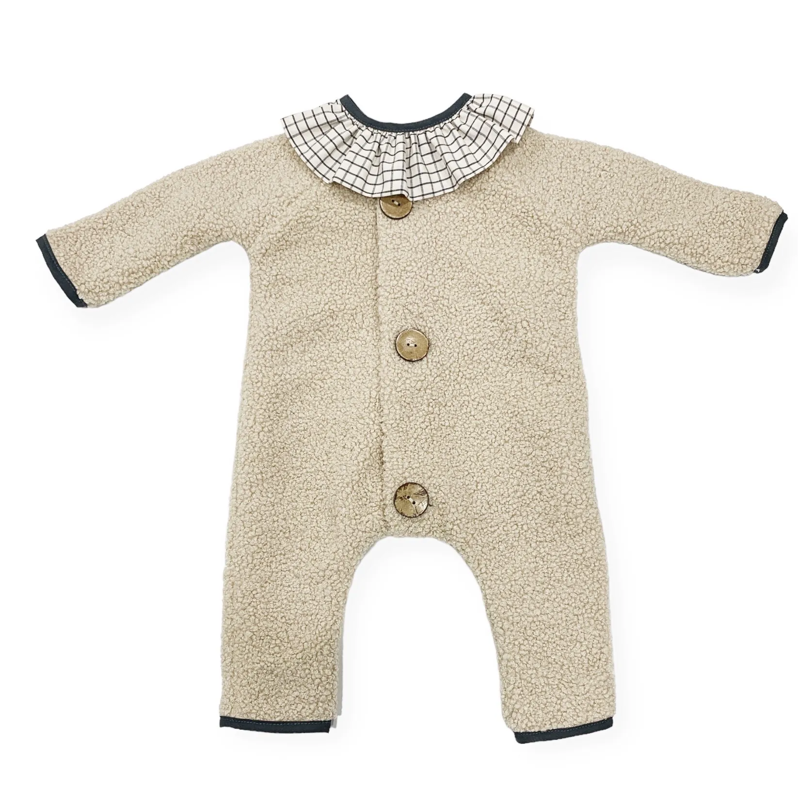 Buzo Enterizo Borreguito Beige