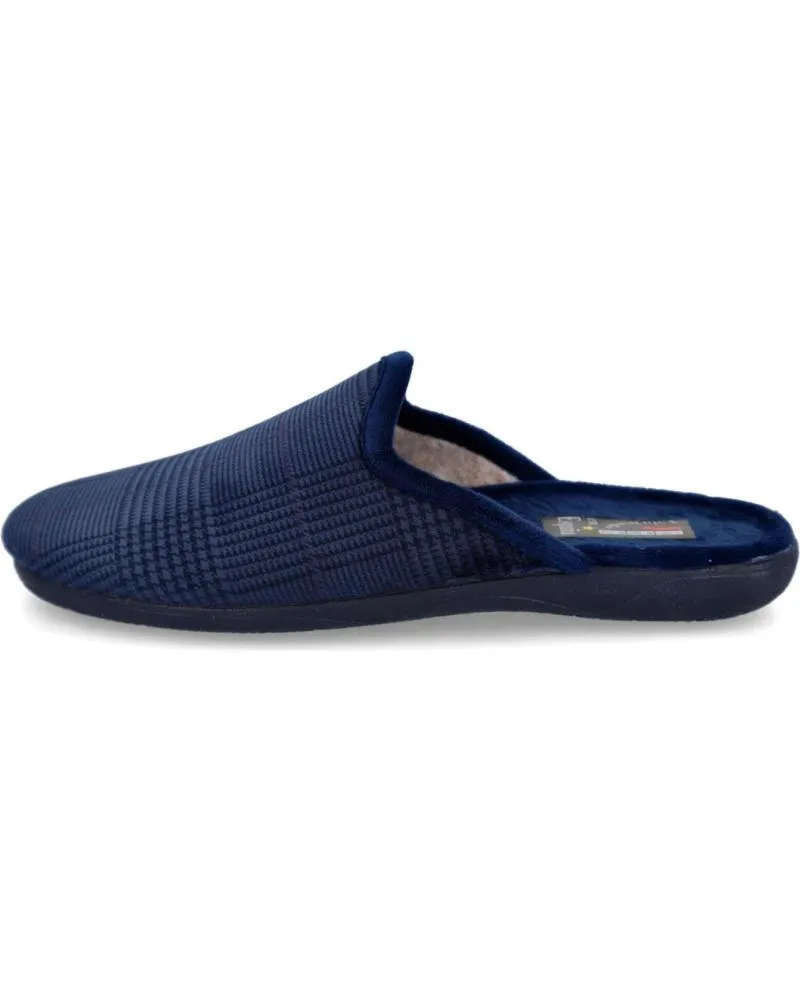 CALZADO DE CASA DE HOMBRE BUBBLE BOBBLE 60ESCOCIA ZAPATILLAS DE CASA HOMBRE AZUL