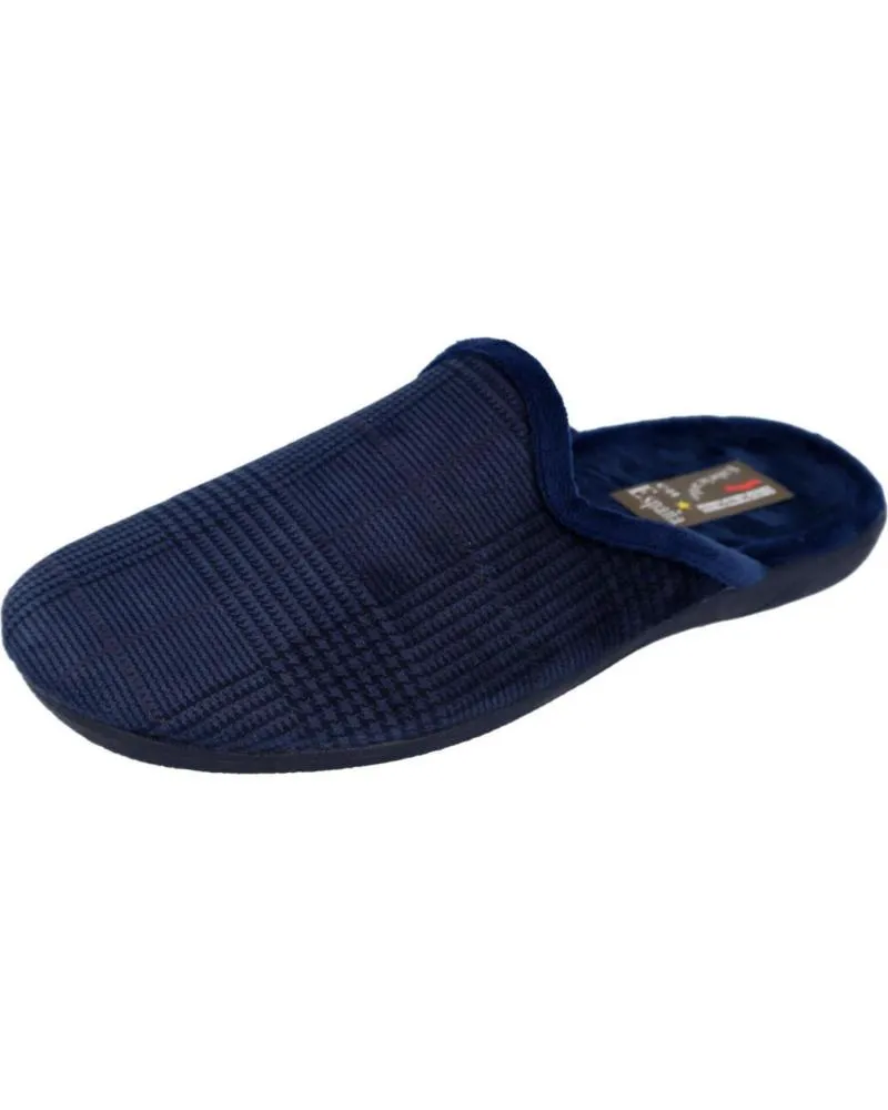 CALZADO DE CASA DE HOMBRE BUBBLE BOBBLE 60ESCOCIA ZAPATILLAS DE CASA HOMBRE AZUL