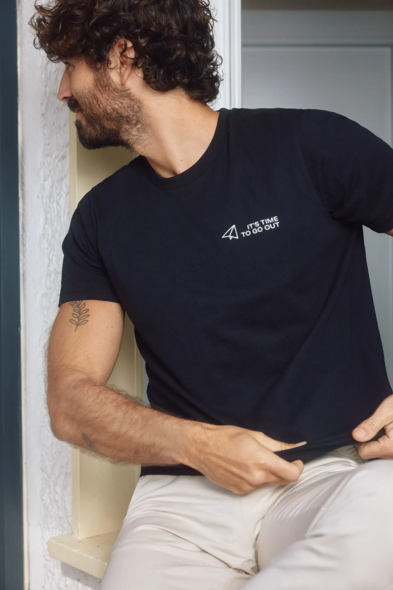 Camiseta gráfica logo OOTO