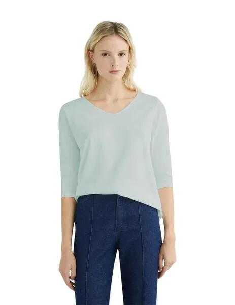 Camiseta GUITARE: Elegancia sutil en color pastel