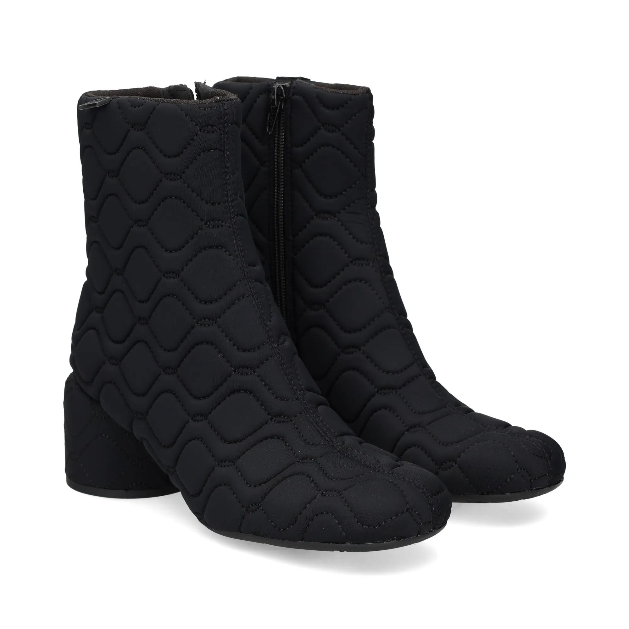 CAMPER Botines con tacón de Mujer 001 NEGRO