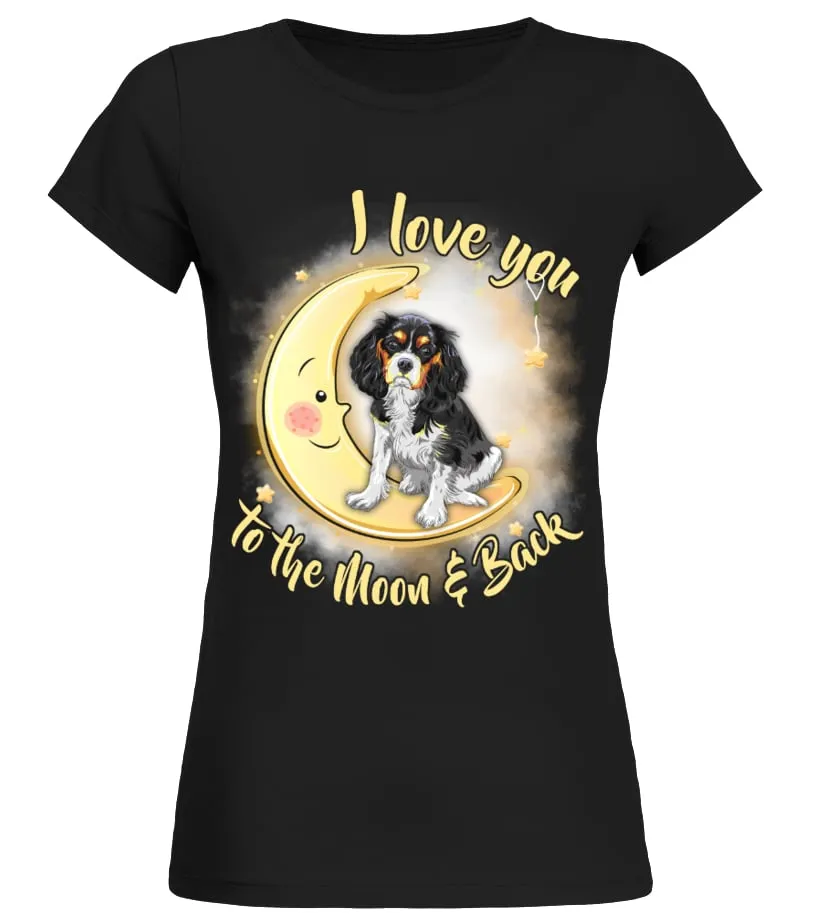 Cavalier King Charles Spaniel Camiseta cuello redondo Mujer