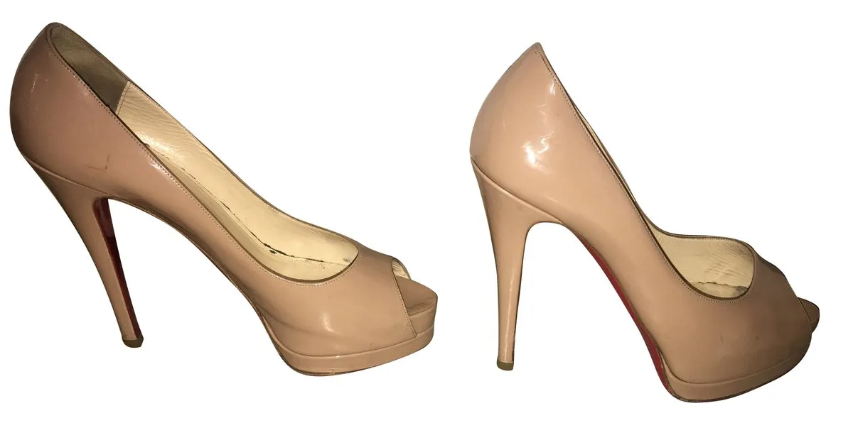 Christian Louboutin Ladypeep Beige 