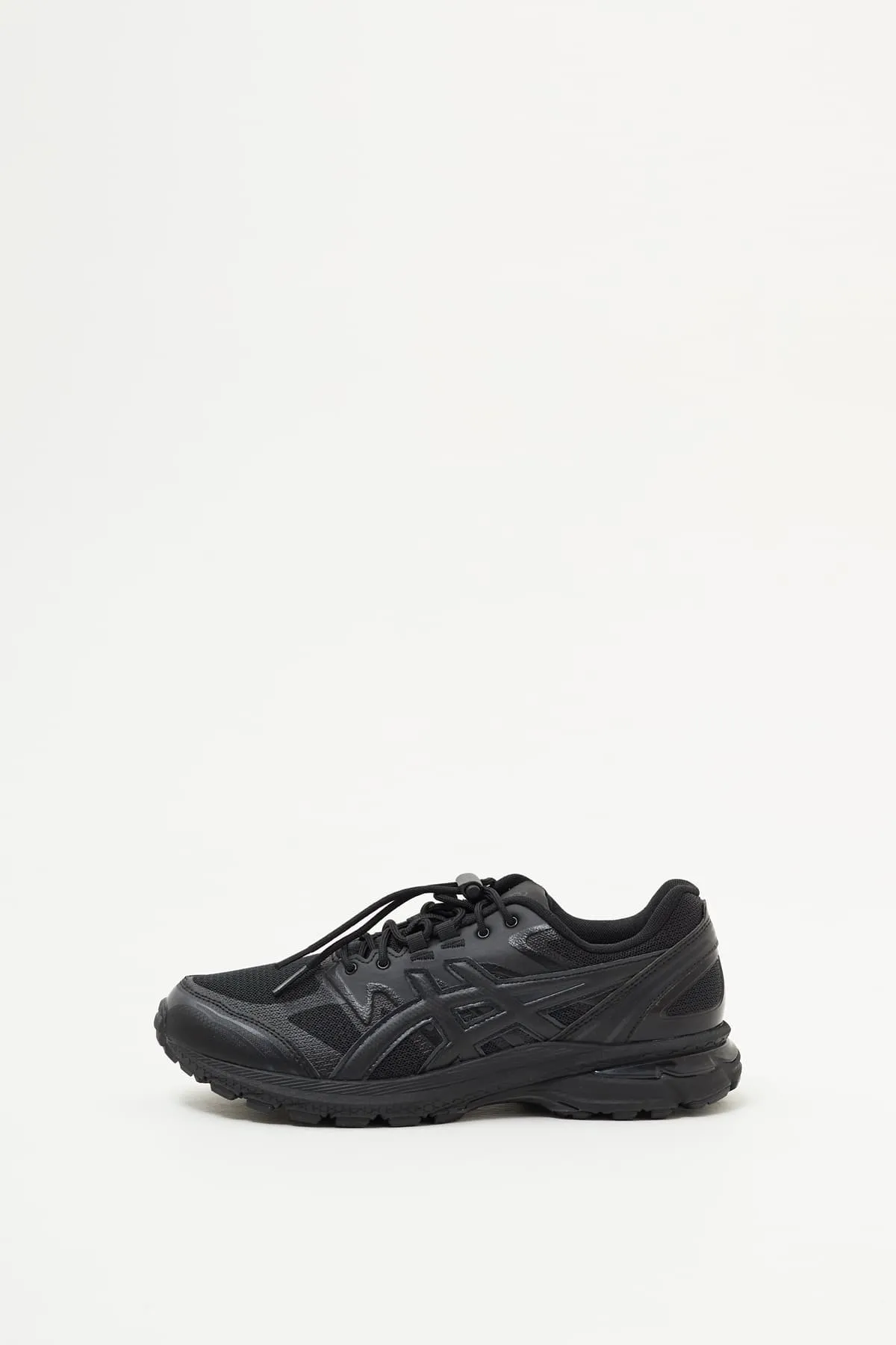 COMME DES GARCONS SHIRT X ASICS BLACK SNEAKERS
