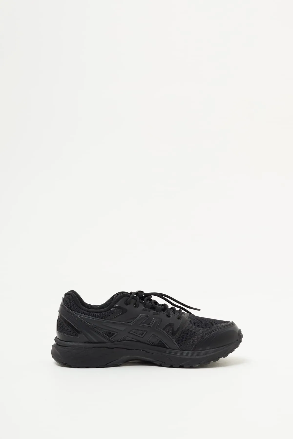 COMME DES GARCONS SHIRT X ASICS BLACK SNEAKERS