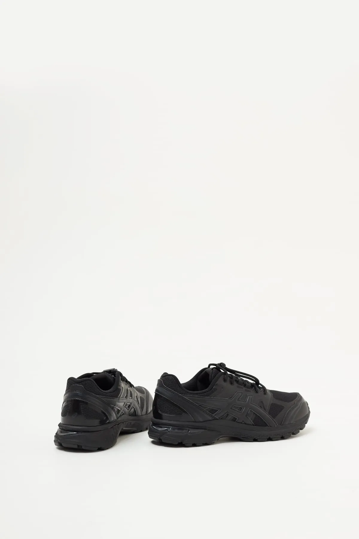 COMME DES GARCONS SHIRT X ASICS BLACK SNEAKERS