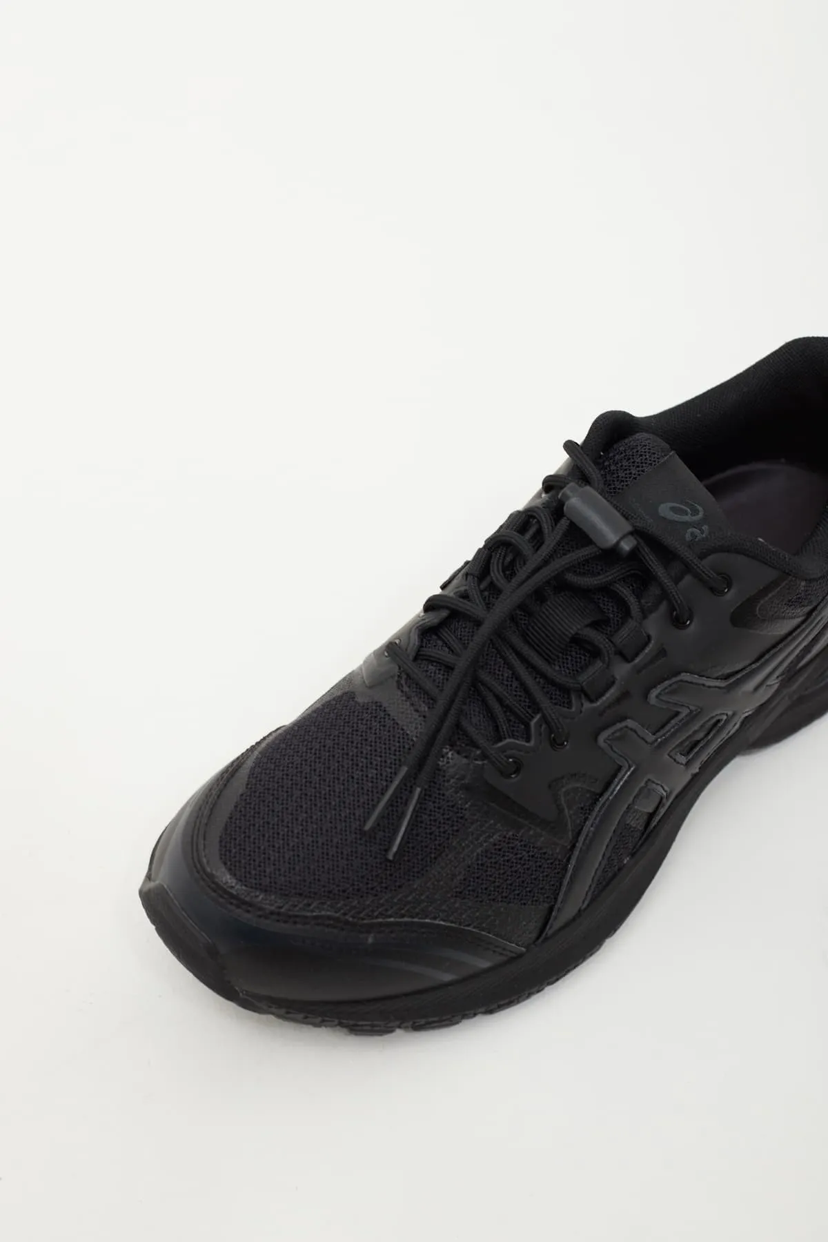 COMME DES GARCONS SHIRT X ASICS BLACK SNEAKERS