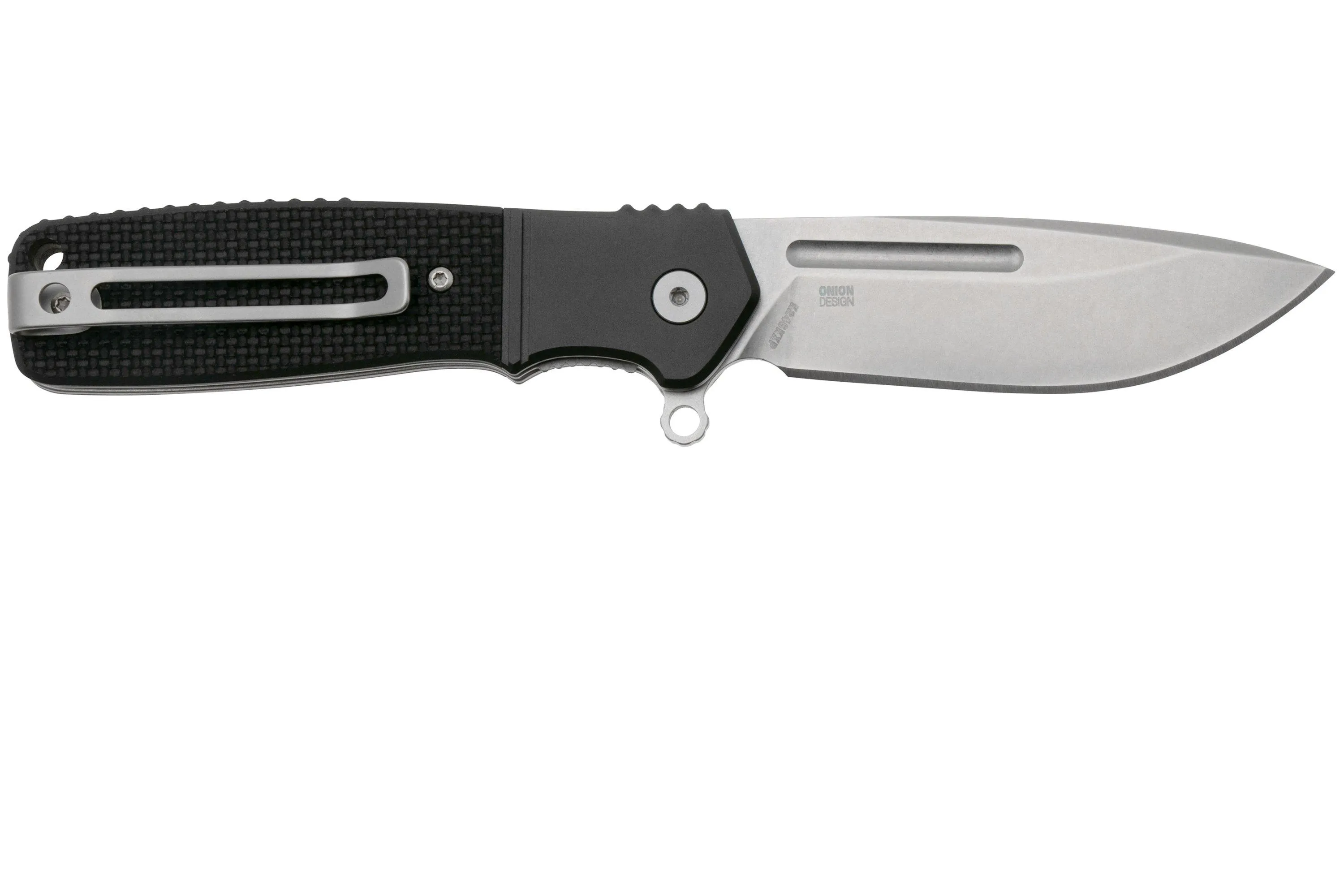 CRKT Homefront Compact K246KXP Stonewashed CPM S35VN, Black G10, navaja, Ken Onion design
