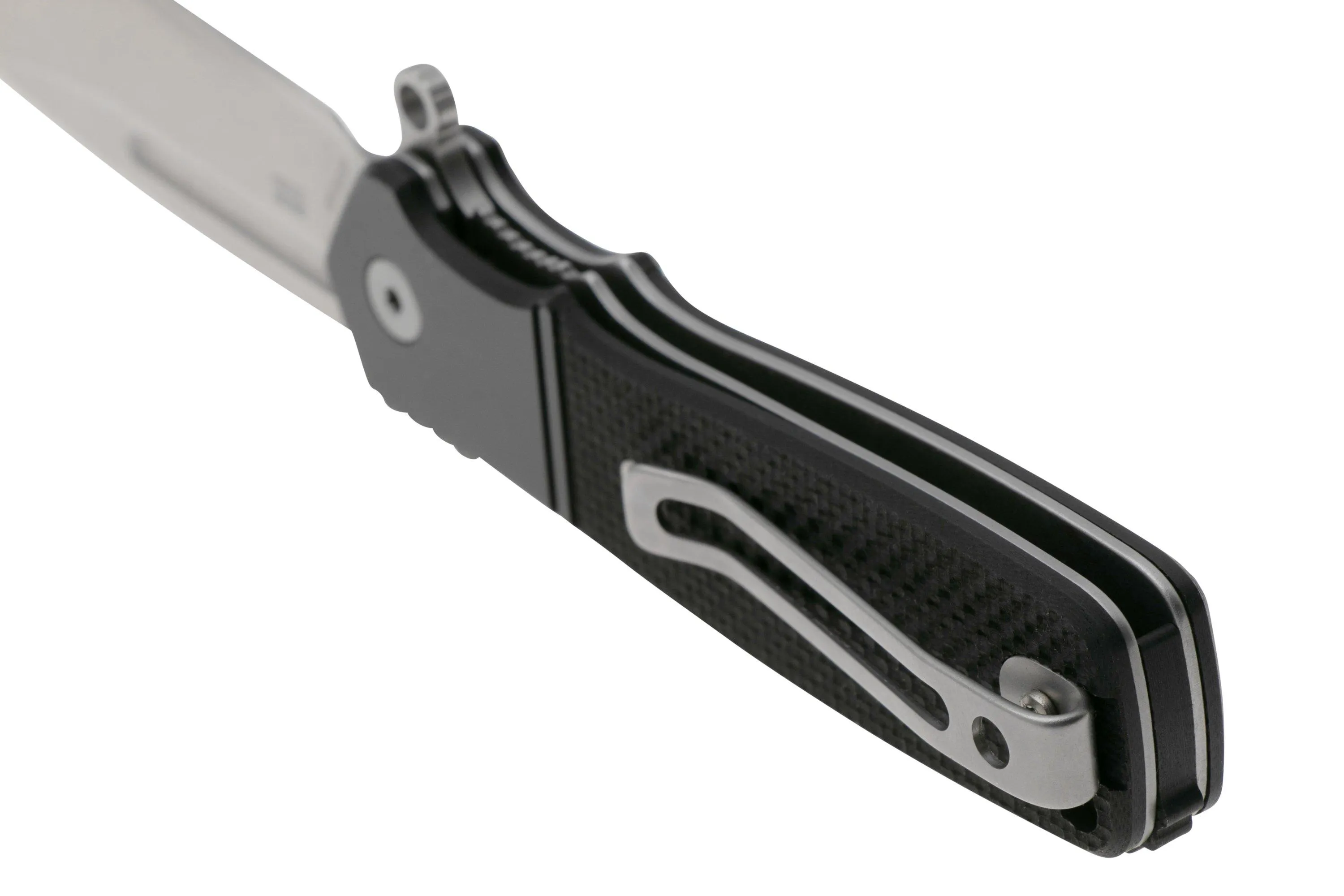 CRKT Homefront Compact K246KXP Stonewashed CPM S35VN, Black G10, navaja, Ken Onion design