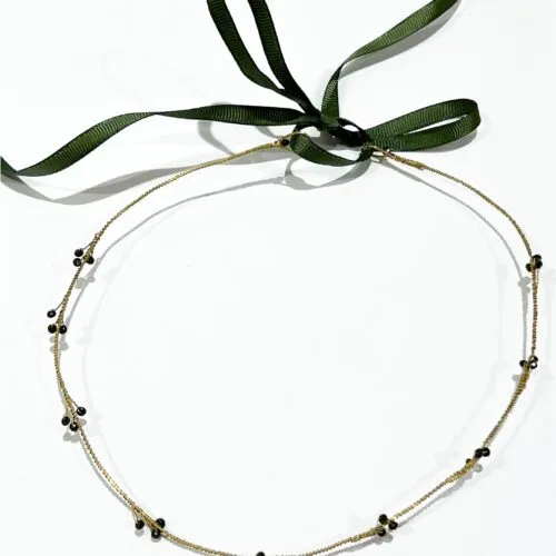 Diadema Cristal Verde