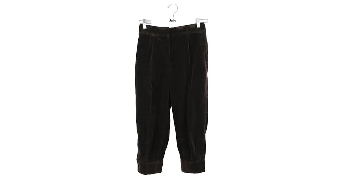 Dolce & Gabbana pantalones cortos de algodón Castaño 