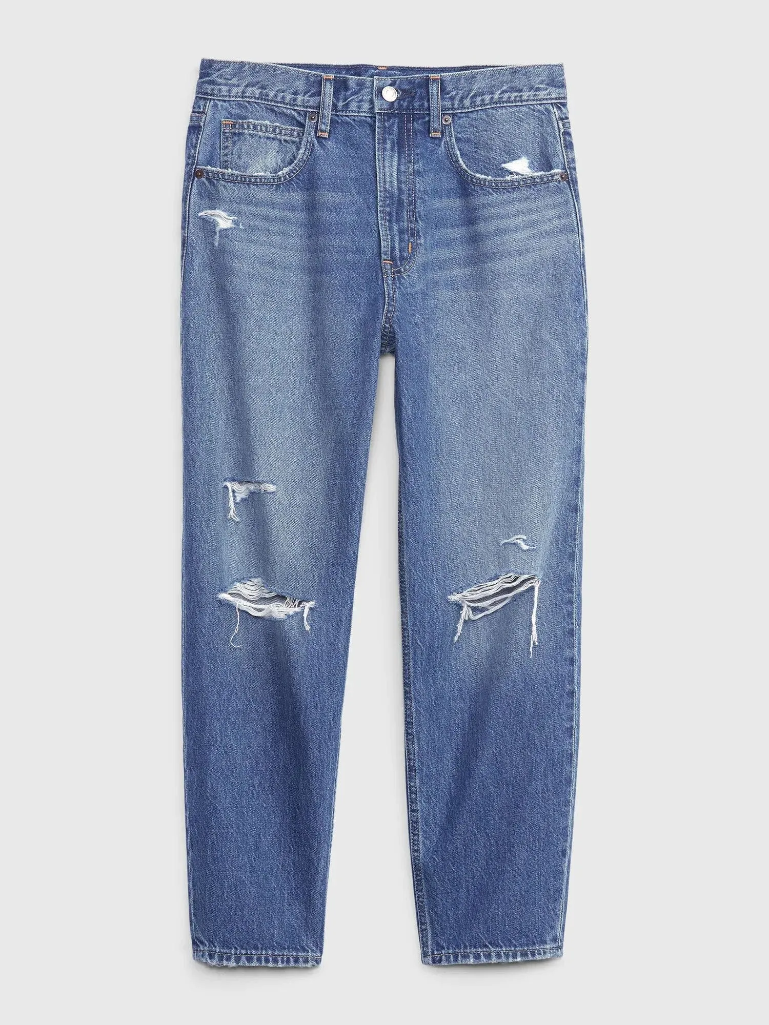 GAP Jeans Gap Barrel High Rise Mujer Washwell
