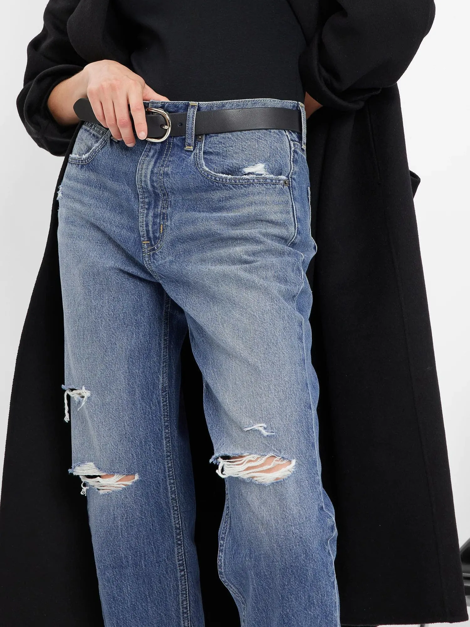 GAP Jeans Gap Barrel High Rise Mujer Washwell