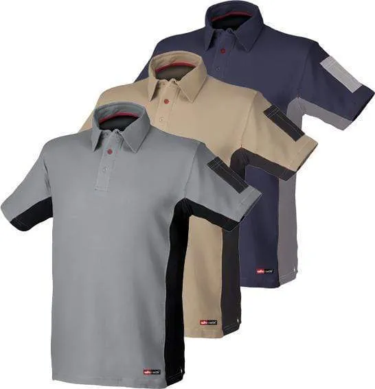 ISSALINE 8170  POLO TRABAJO STRETCH, CóMODO Y RESISTENTE