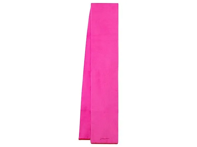 Jacquemus Bufanda Neve Rosa 