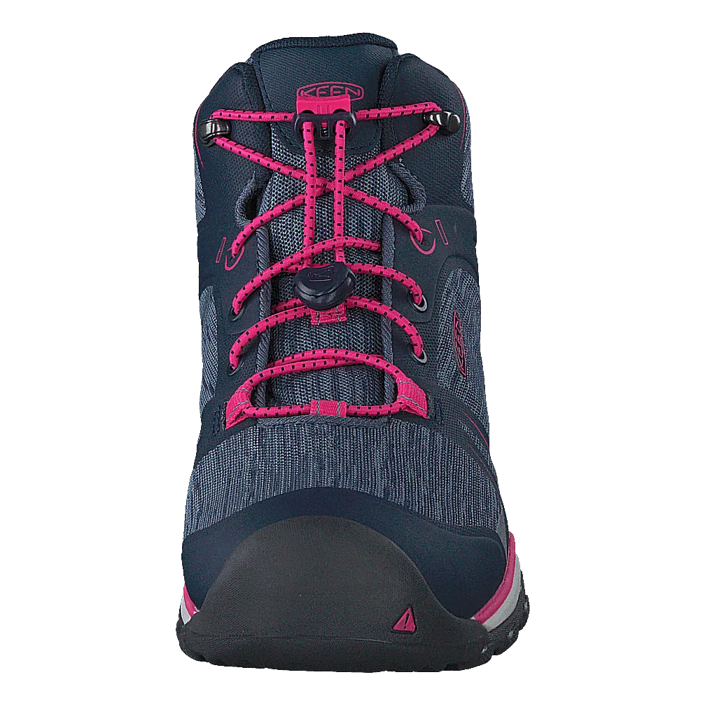 Keen calzado Terradora Ii Mid Wp Black Iris/pink Peacock