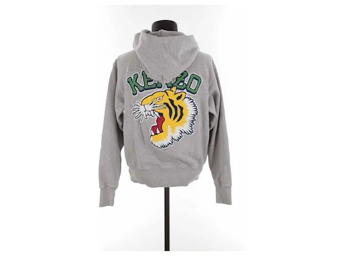 Kenzo Sudadera de algodon Gris 