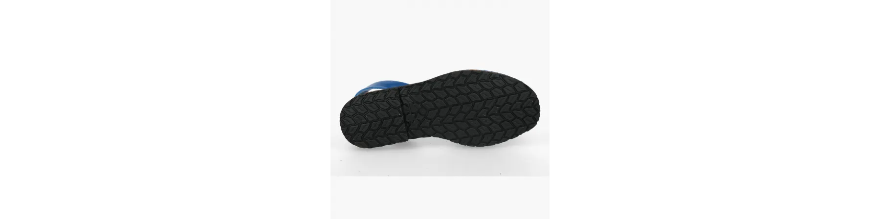 MENORQUINAS MUJER PIEL MOD. AZUL