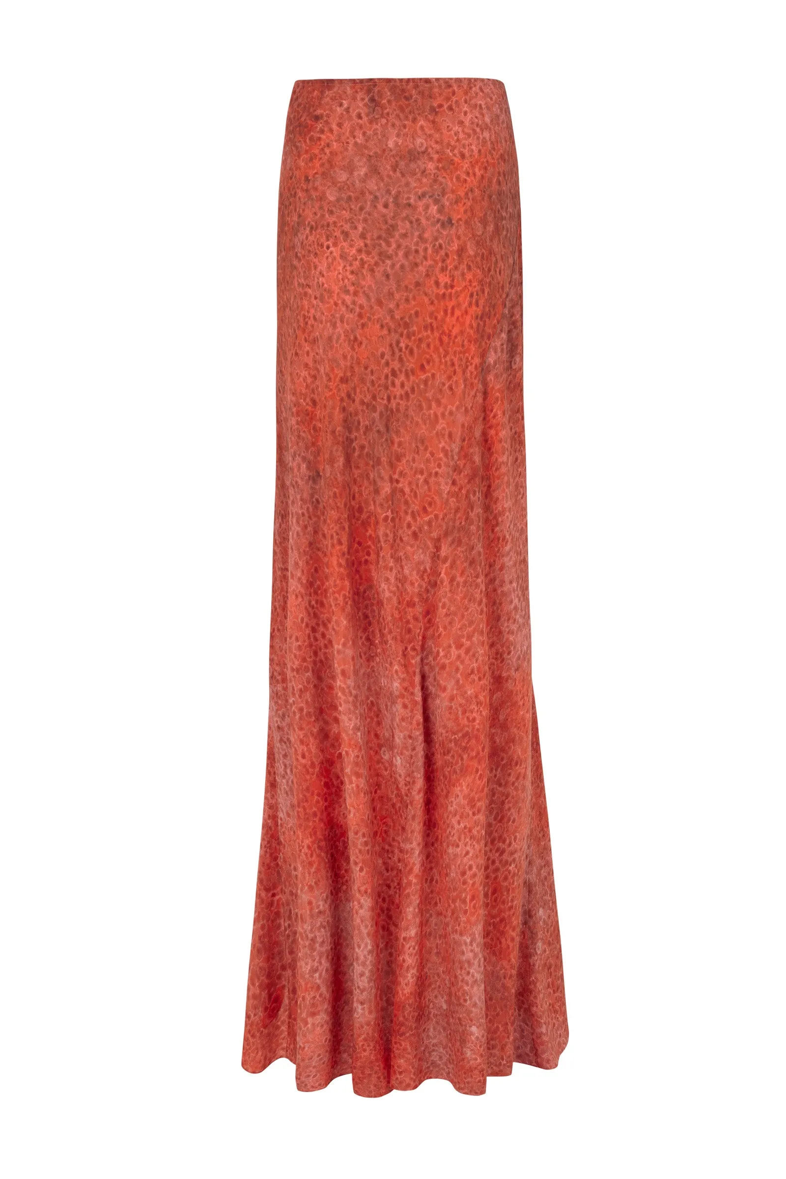 Nadine, granada print silk skirt