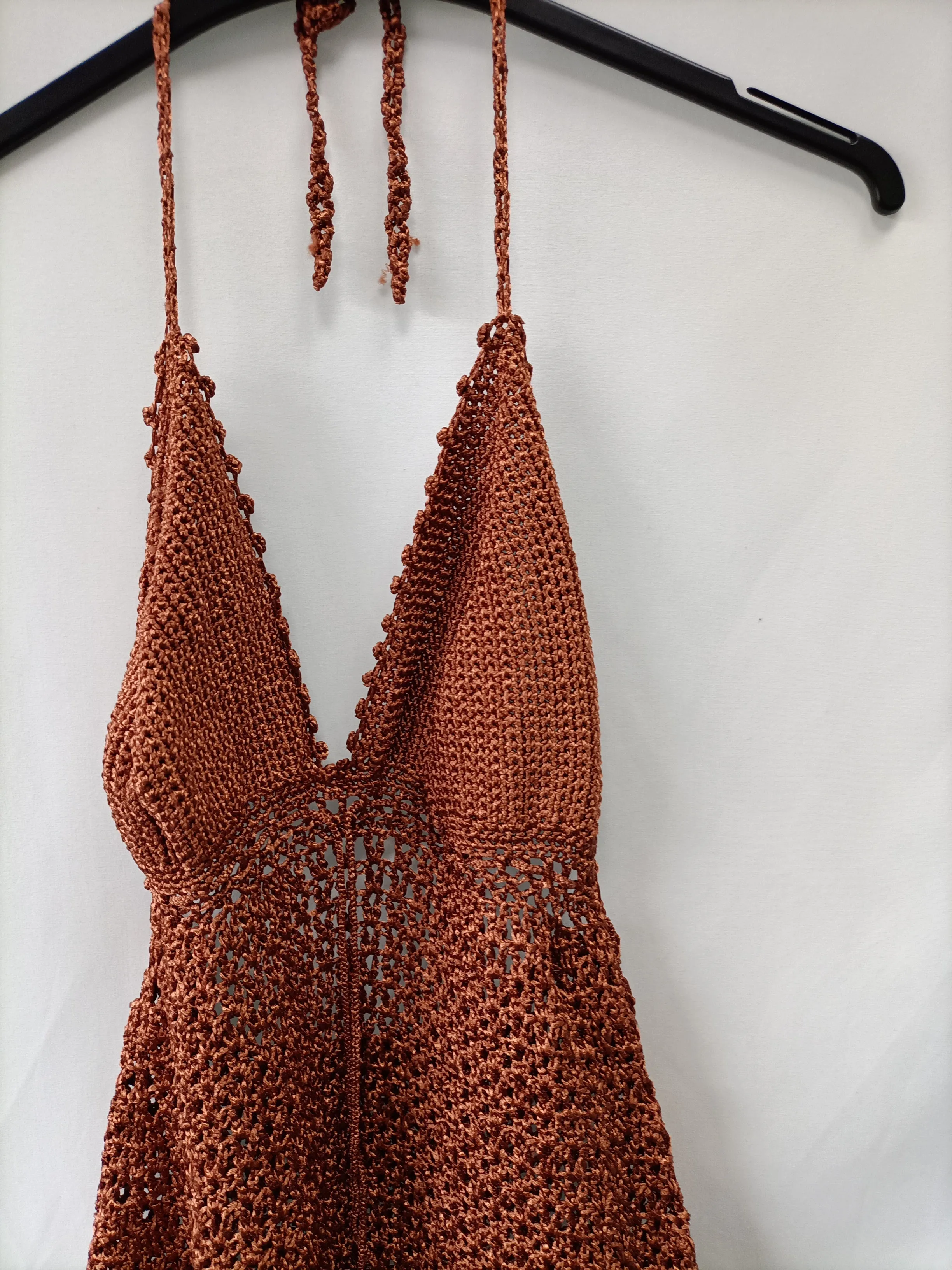 OTRAS. Vestido Croché T.u (s/m)