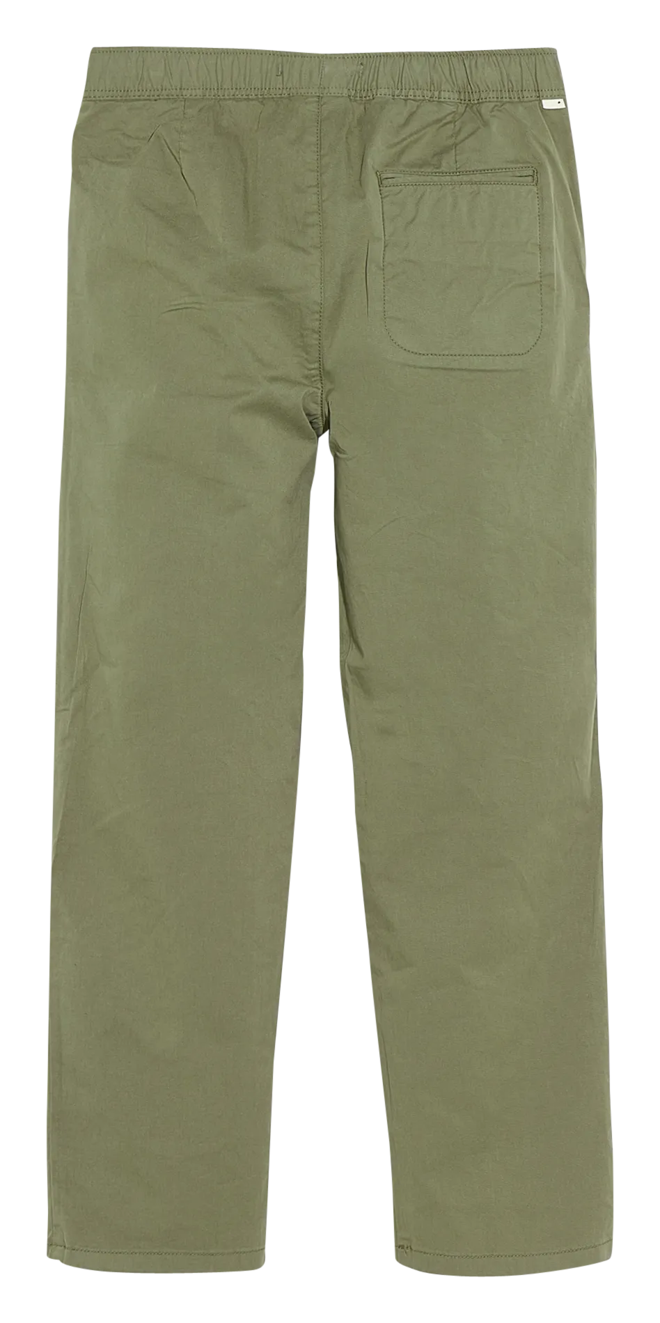 PHAREL  PANTALóN RECTO DE MEZCLA DE ALGODóN DE TALLE ALTO EN CAQUI