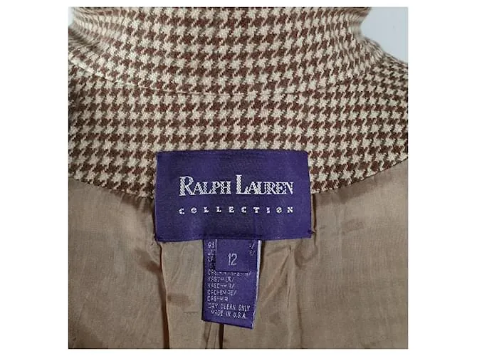 Ralph Lauren Chaquetas Castaño Beige 