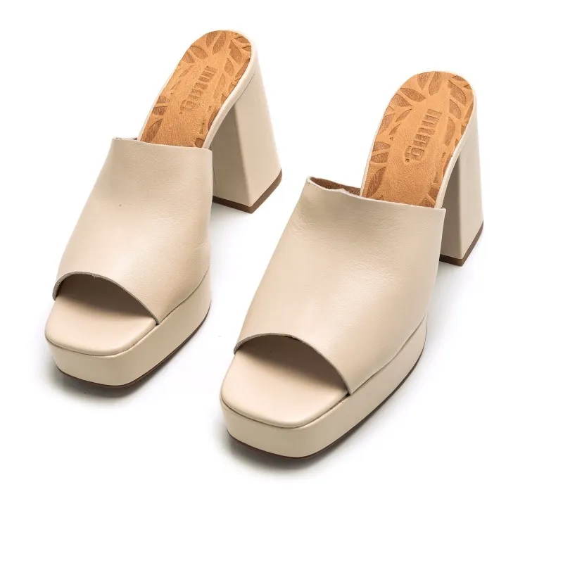 Sandalias Vestir de Mujer MTNG JACQUELINE Beige 52549
