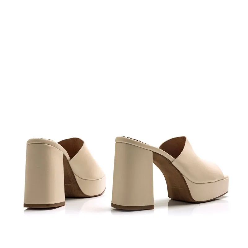 Sandalias Vestir de Mujer MTNG JACQUELINE Beige 52549