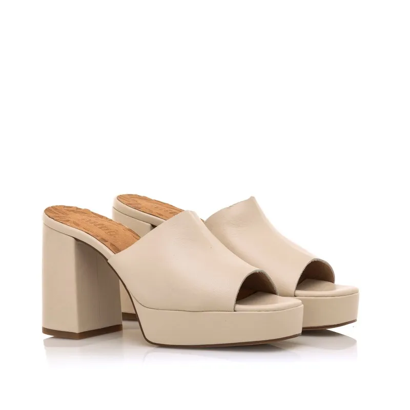 Sandalias Vestir de Mujer MTNG JACQUELINE Beige 52549