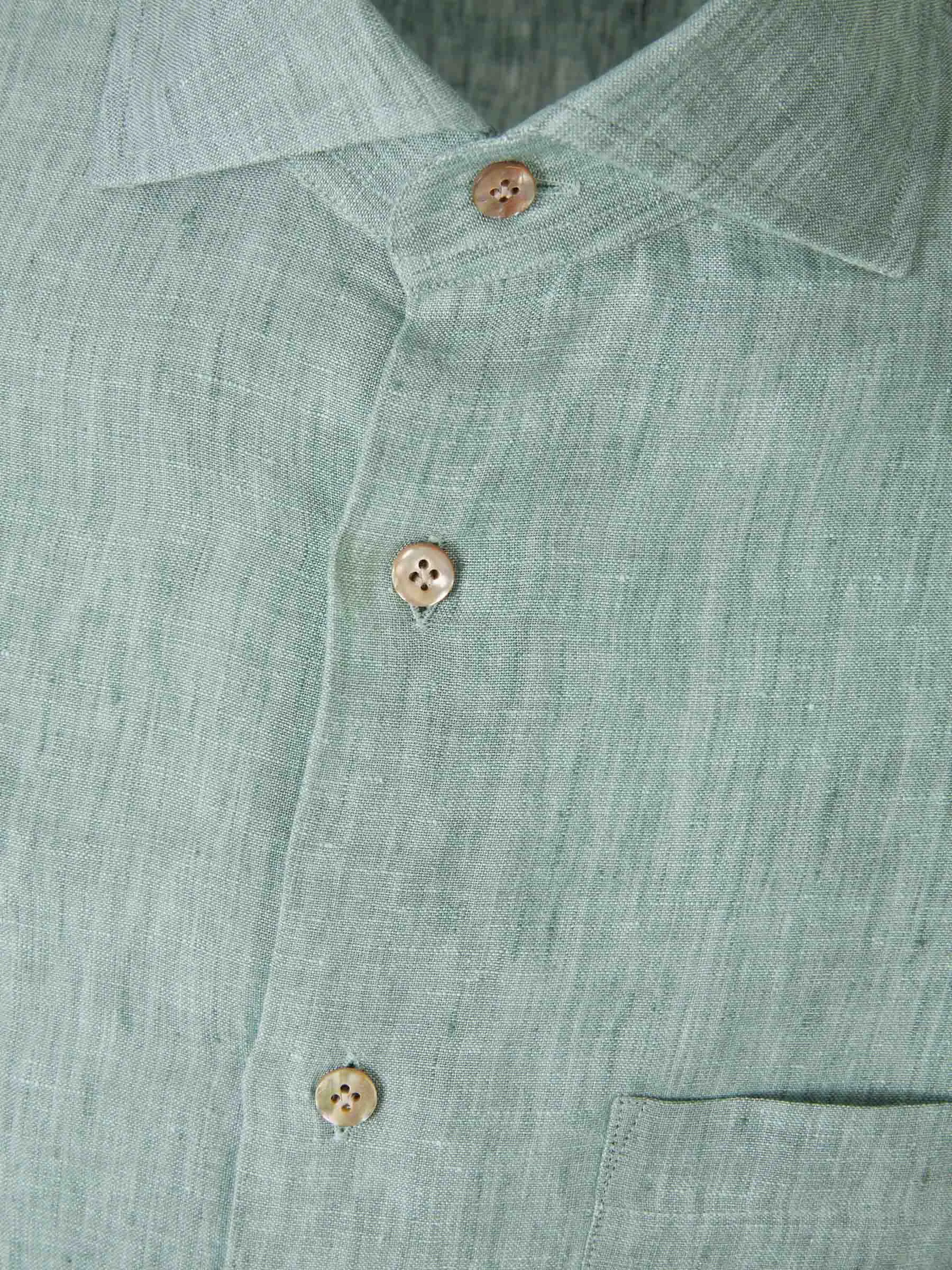 Santa Eulalia Camisa Bolsillo Lino