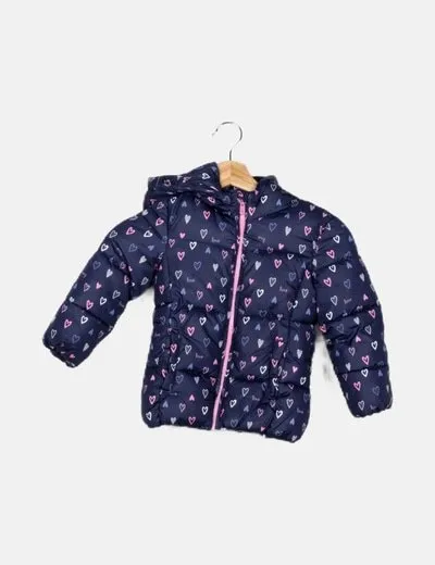Sfera Chaqueta acolchada impermeable corazones