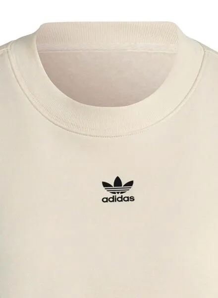 Sudadera Adidas Adicolor Essentials Beige Mujer