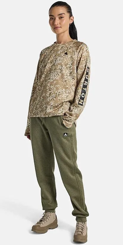 SUDADERA BURTON OAK CREW  SNOWFALL CAMO  WOMEN´S