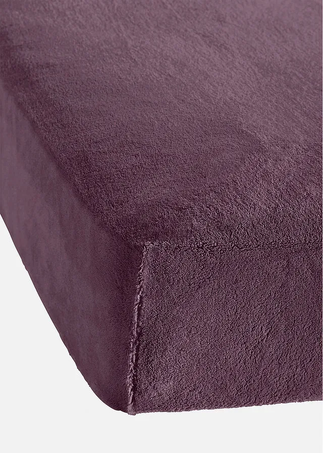 Sábana bajera Cashmere Touch púrpura oscuro