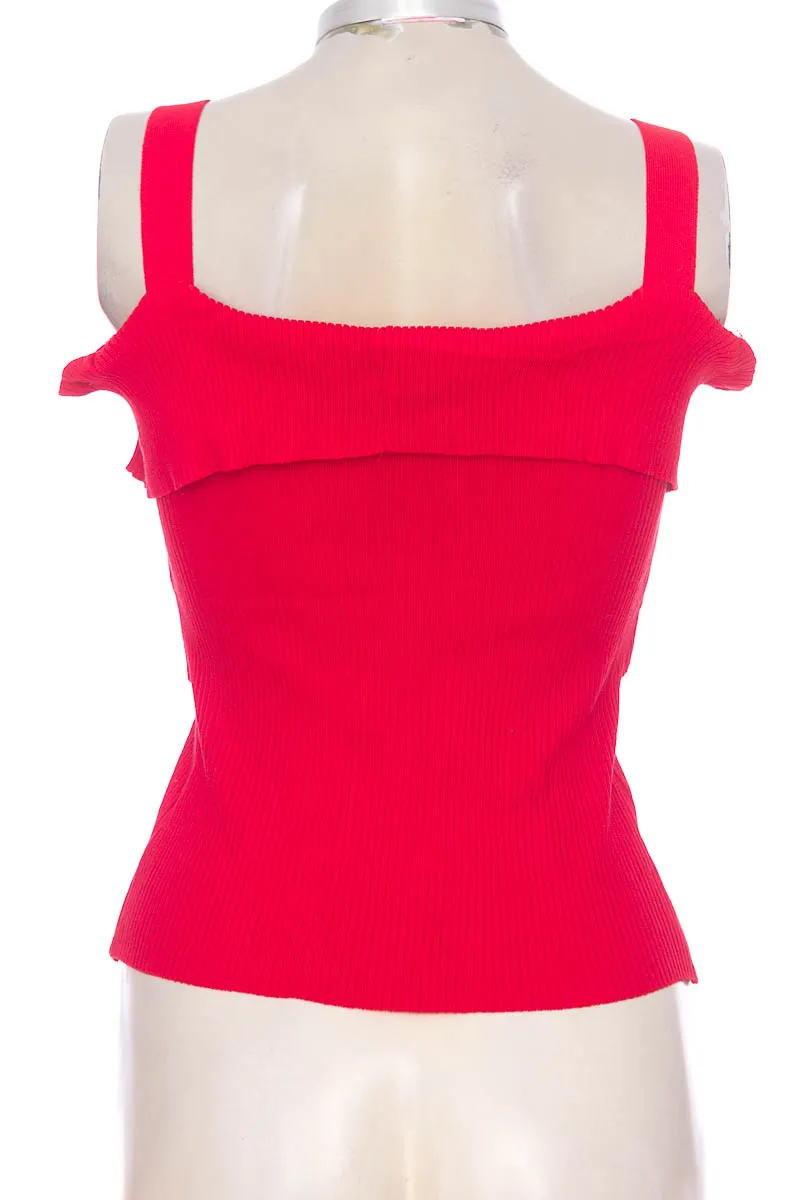 TOP / CAMISETA COLOR ROJO  EL SOL ROJO