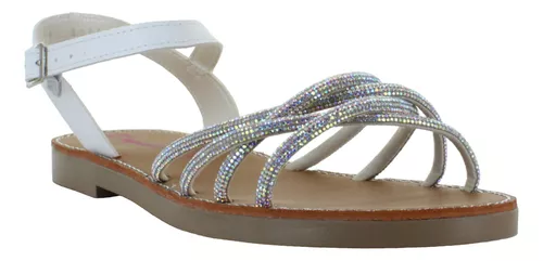 Tropicana Sandalia Vestir Casual Tiras Brillos Mujer 88703