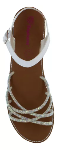 Tropicana Sandalia Vestir Casual Tiras Brillos Mujer 88703